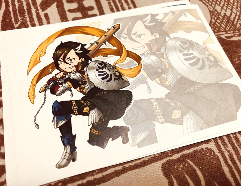 【FGO】ポストカード&シールセット(ネットプリント〜7/31まで)