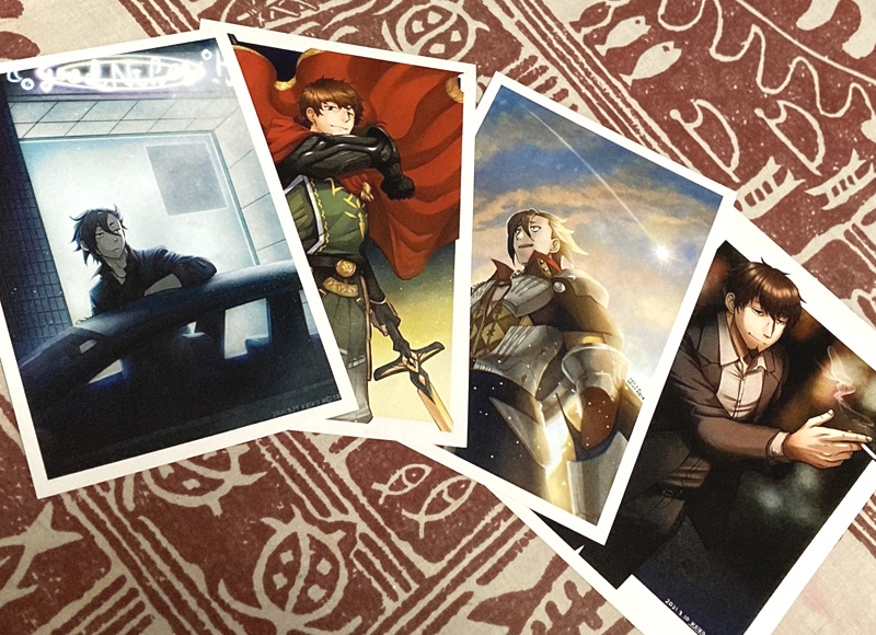 【FGO】ポストカード&シールセット(ネットプリント〜7/31まで)