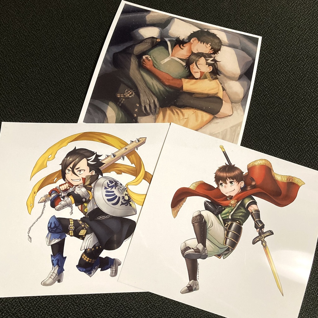 【FGO】ポストカード&シールセット第二弾(ネットプリント〜8/28まで)