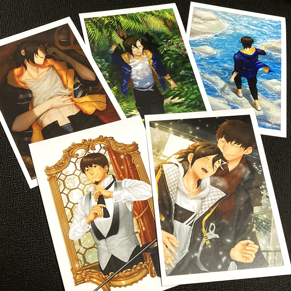 【FGO】ポストカード&シールセット第二弾(ネットプリント〜8/28まで)