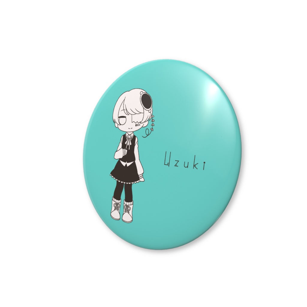 雨月(UTAU):缶バッジ