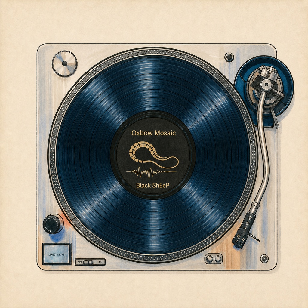 Oxbow Mosaic / Black ShEeP