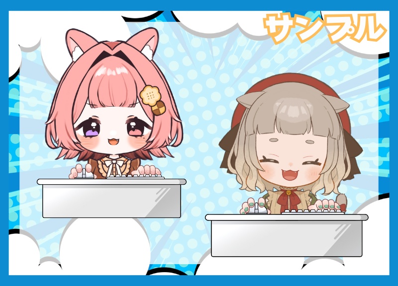 【VTS向け】連動するキーボード&マウス【カスタマイズ可能】