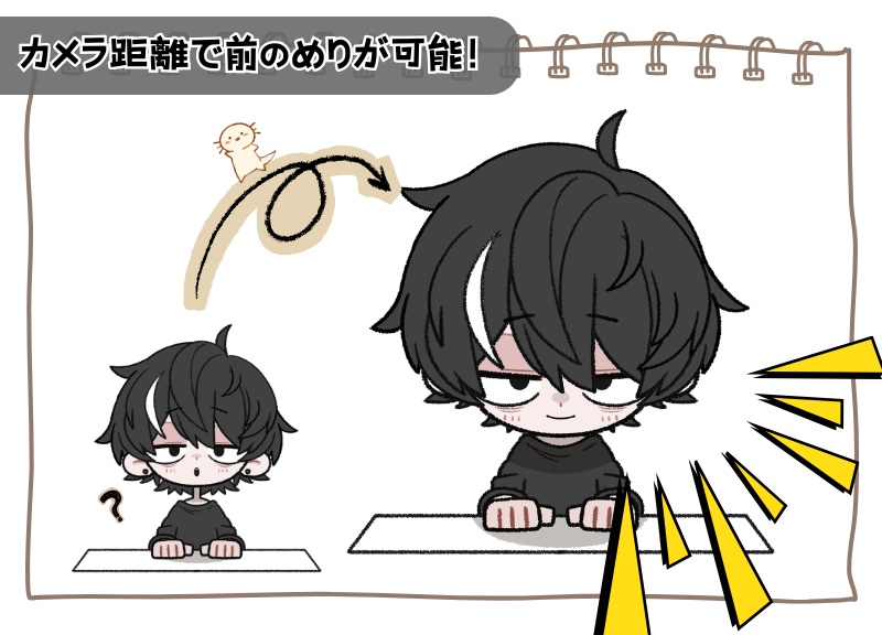 【パーフェクトシンク搭載(VBridger対応)】ダウナー君【汎用モデル】