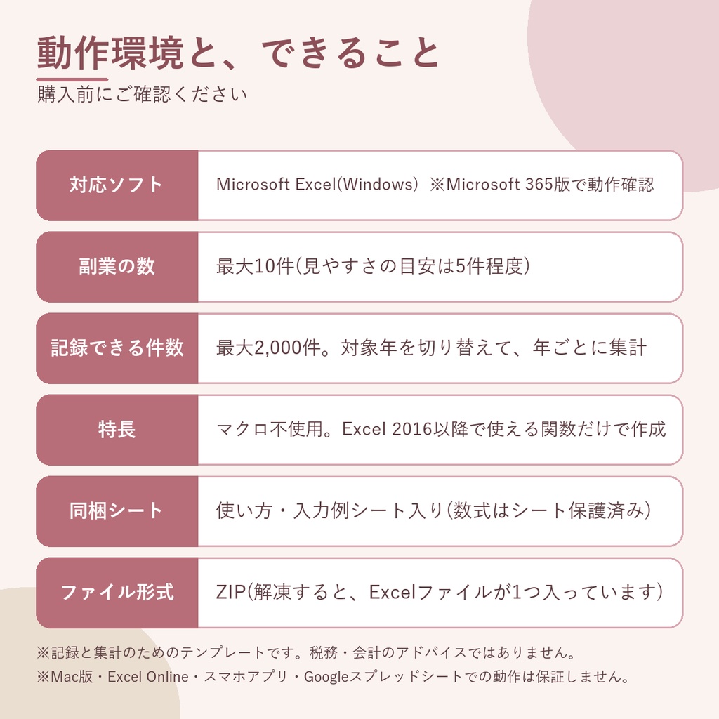 複数副業ポートフォリオ管理シート