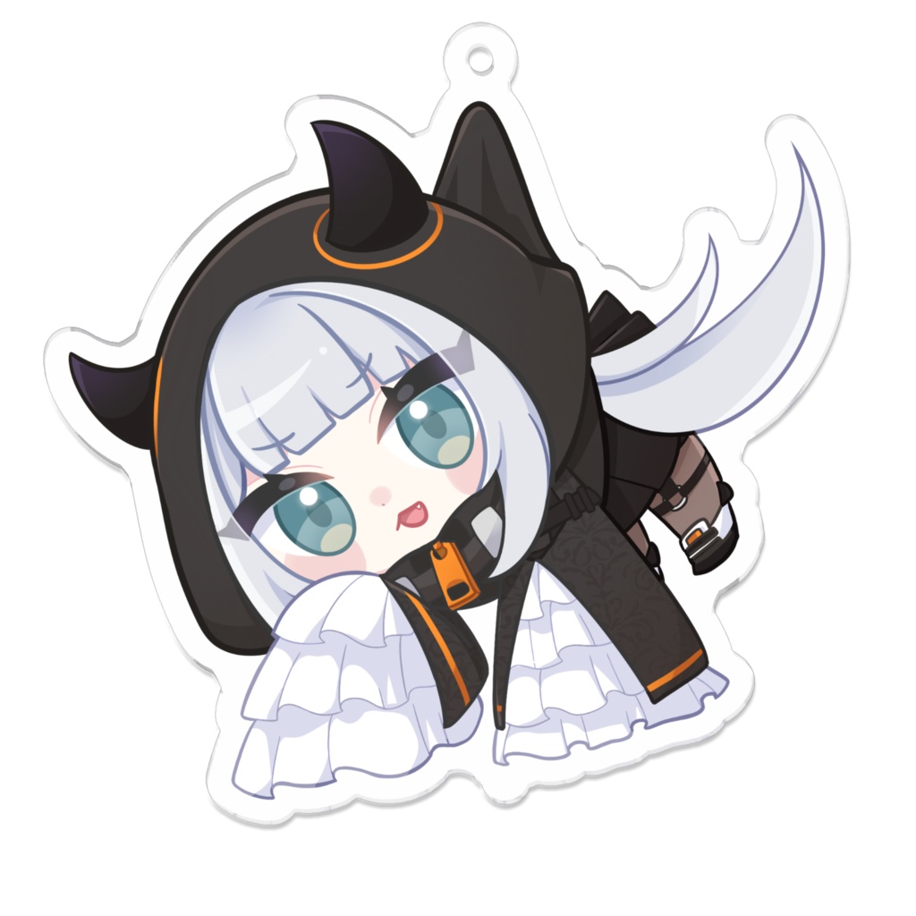 【常設グッズ】ぶら下がりアクキー / Aにっこり