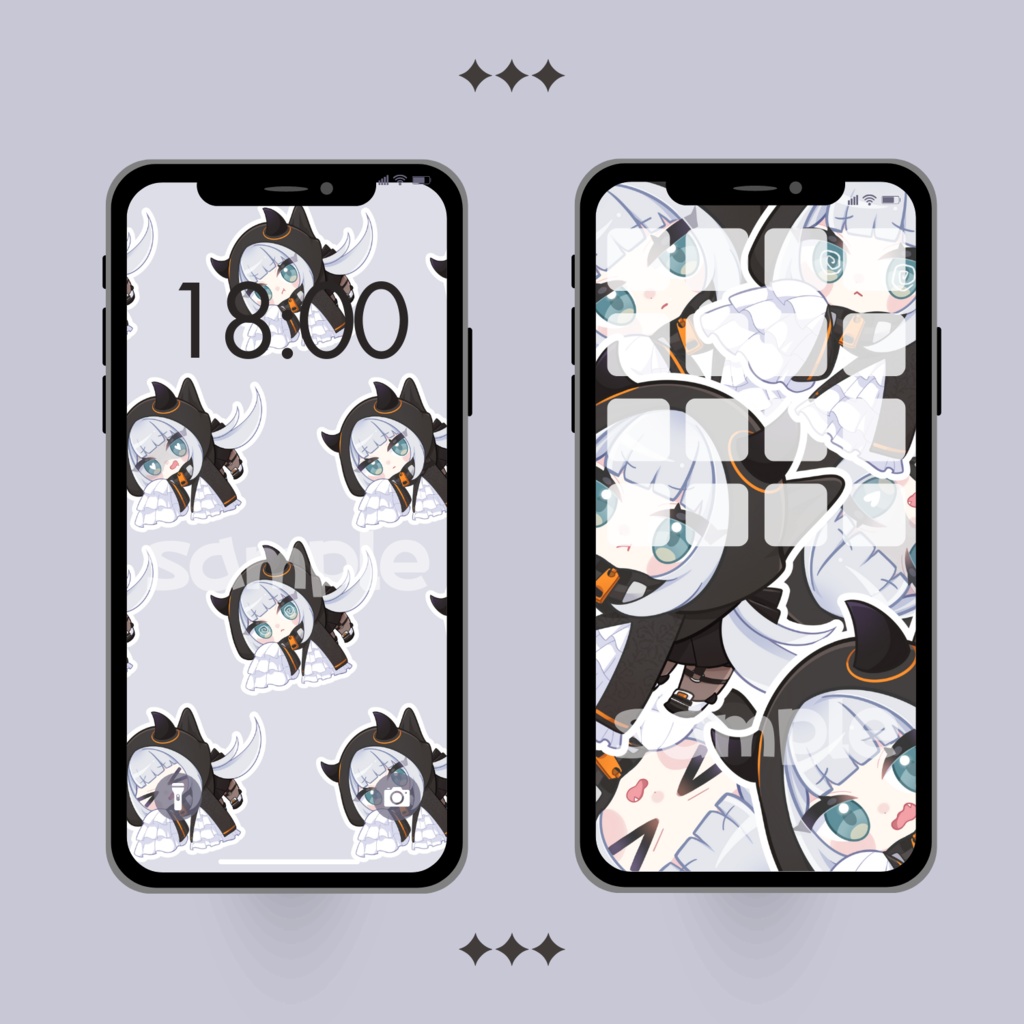 【常設グッズ】魔灰監視中ステッカー