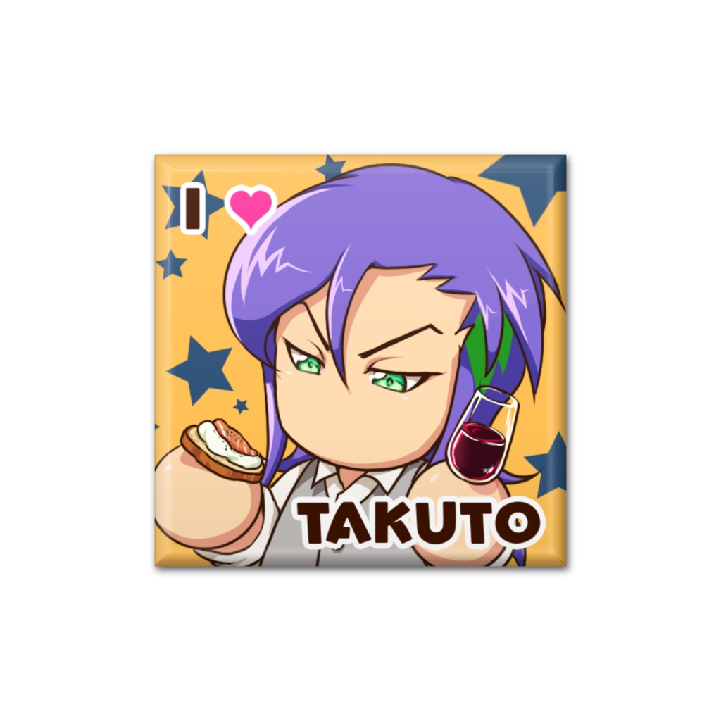 I 缶バッジ 神成拓斗 むろのなにかおきば Booth