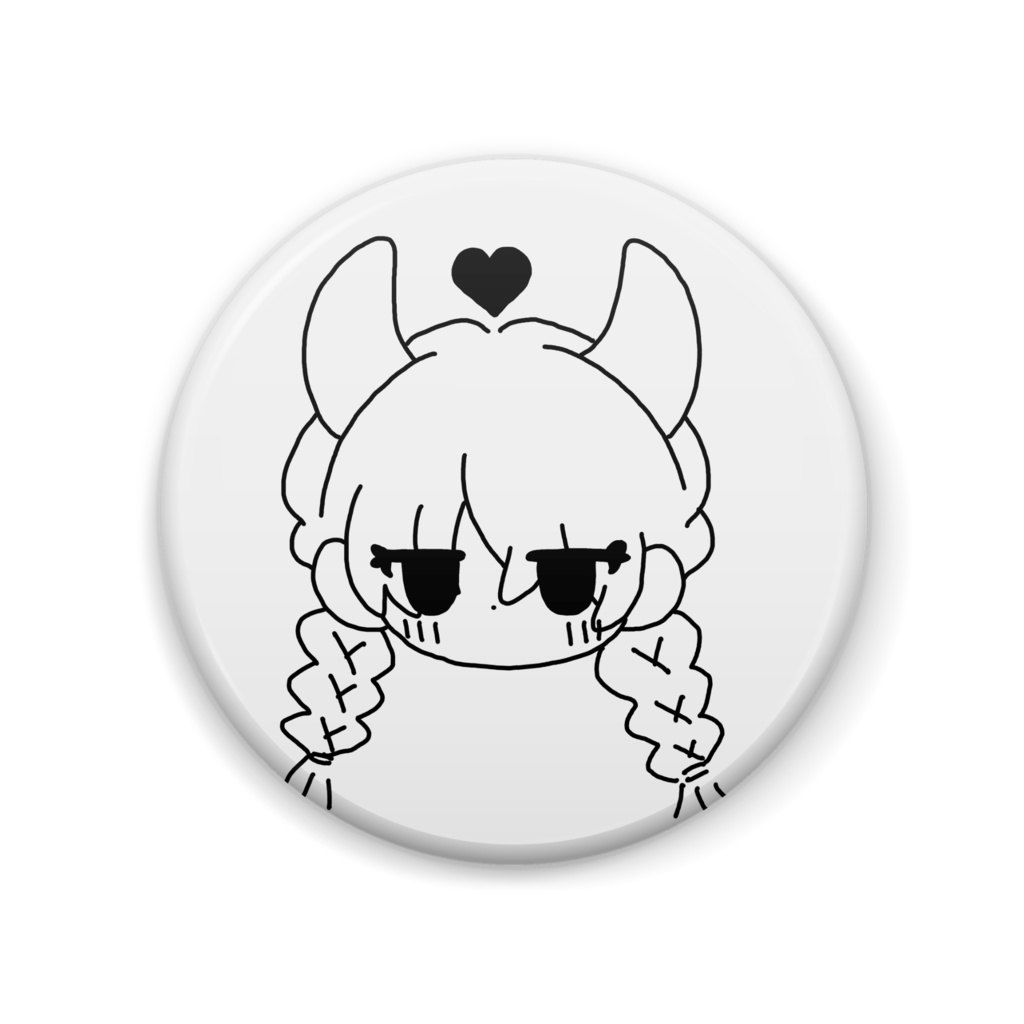 Hungry Demonちゃん 缶バッジ