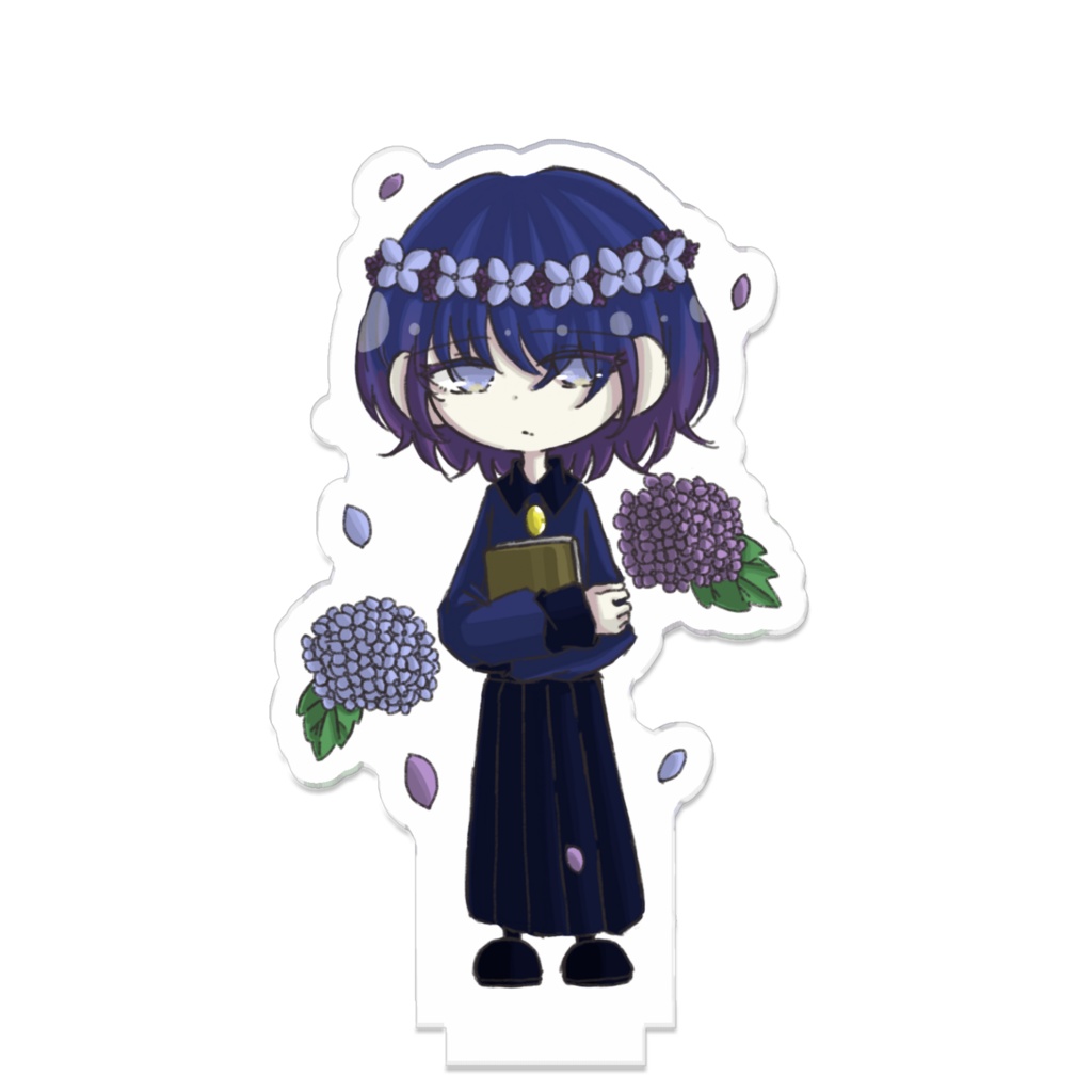 紫陽花 - つながるアクスタ