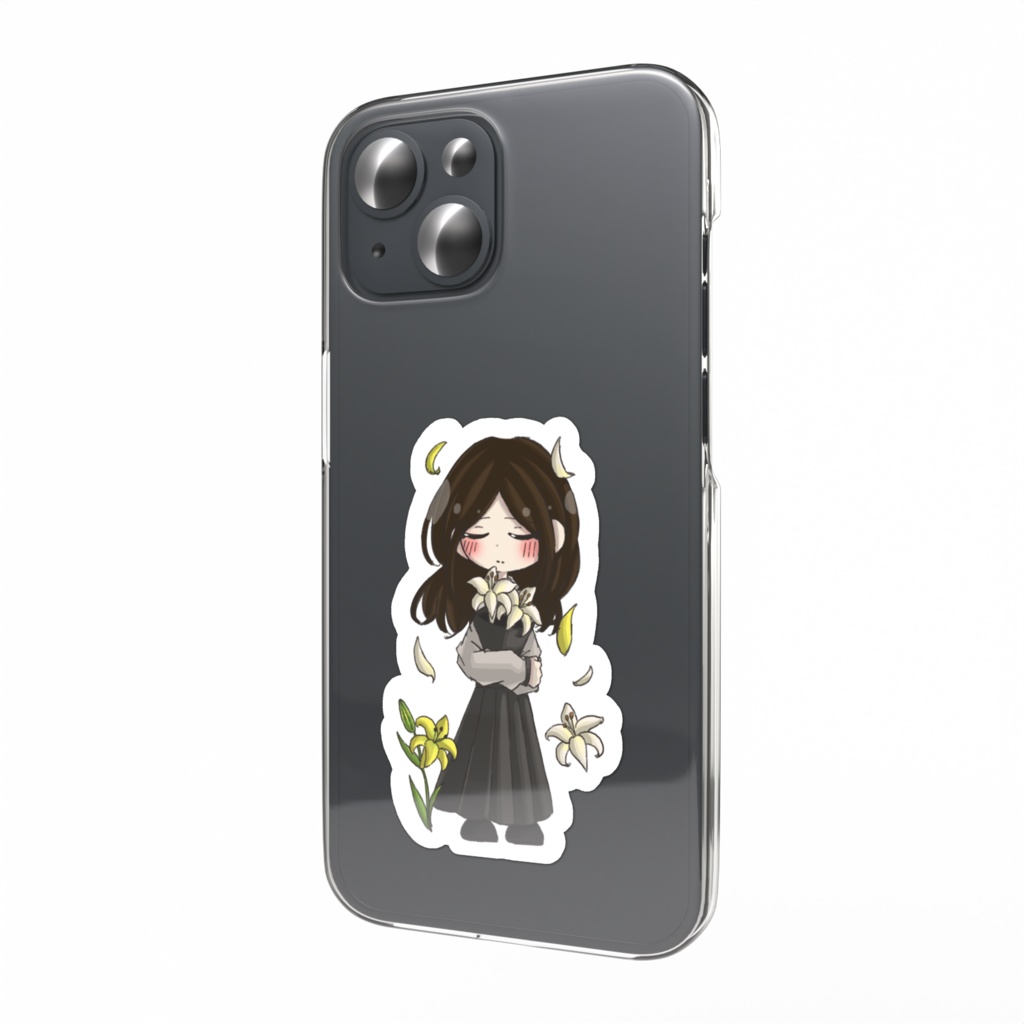 リリー - スマホステッカー