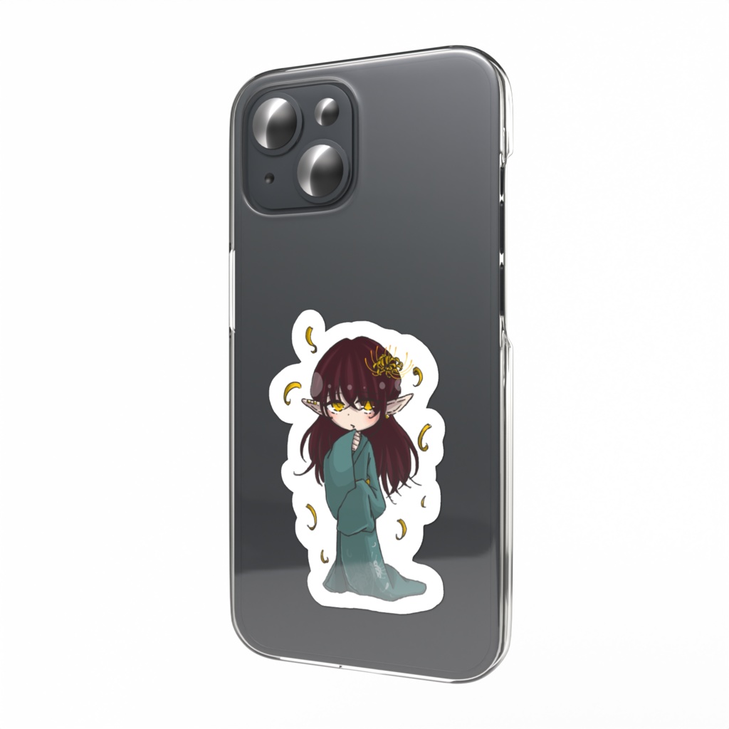 彼岸花 - スマホステッカー