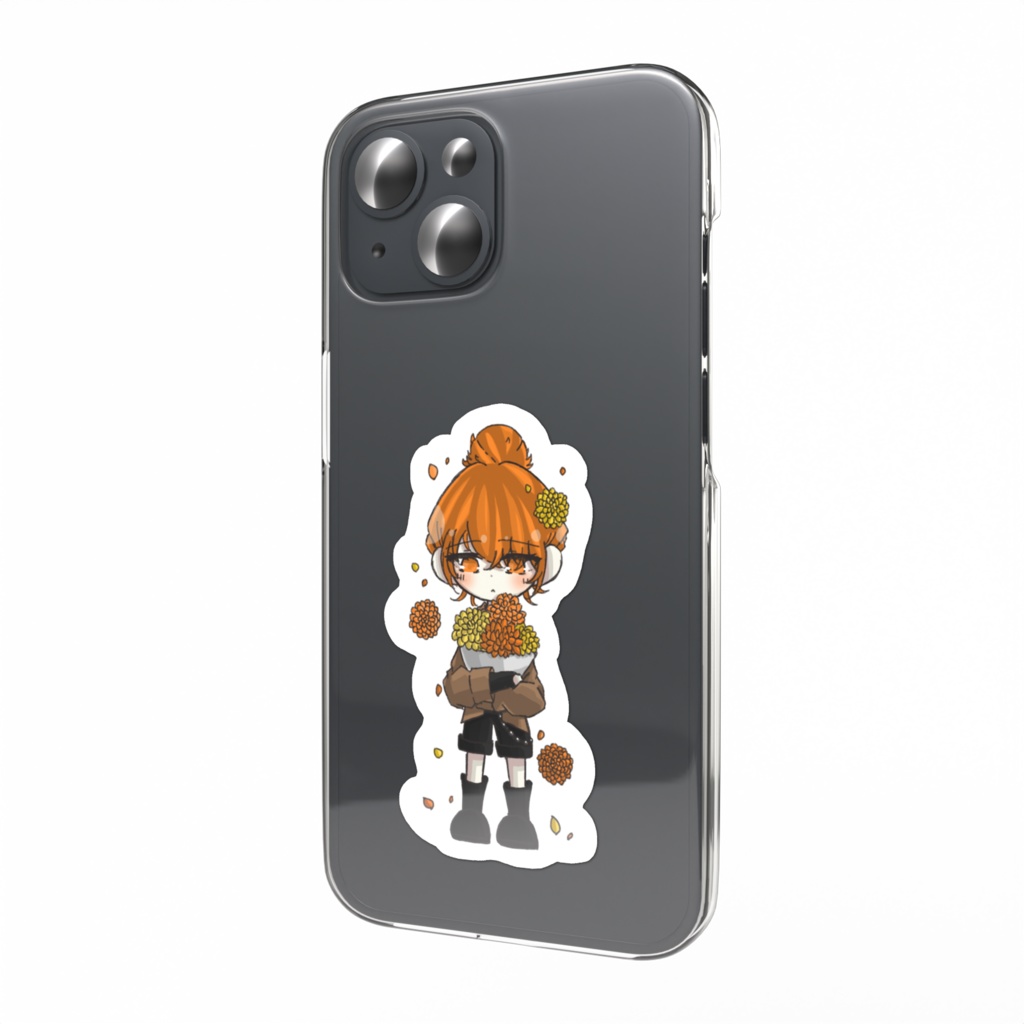 ダリア - スマホステッカー