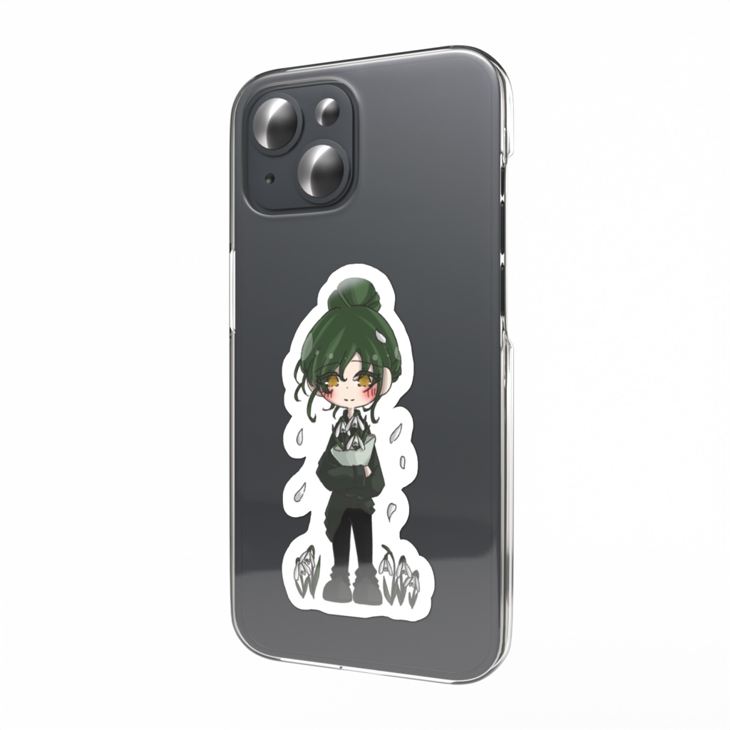 スノードロップ - スマホステッカー