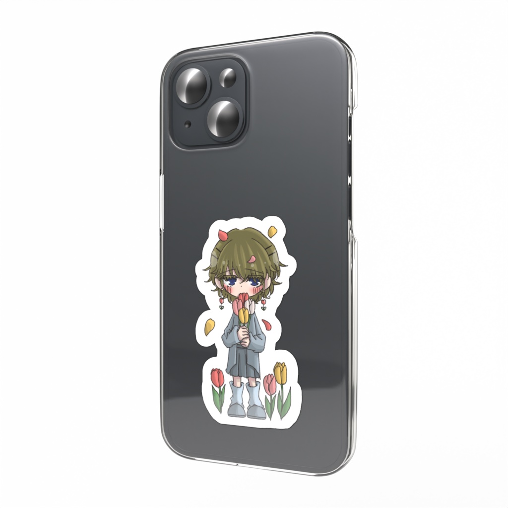 チューリップ - スマホステッカー