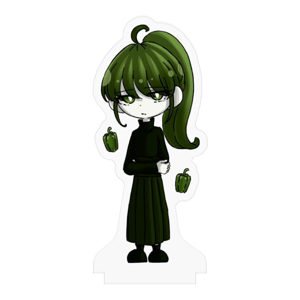 🫑 果物・野菜シリーズ - ピーマンちゃん アクスタ