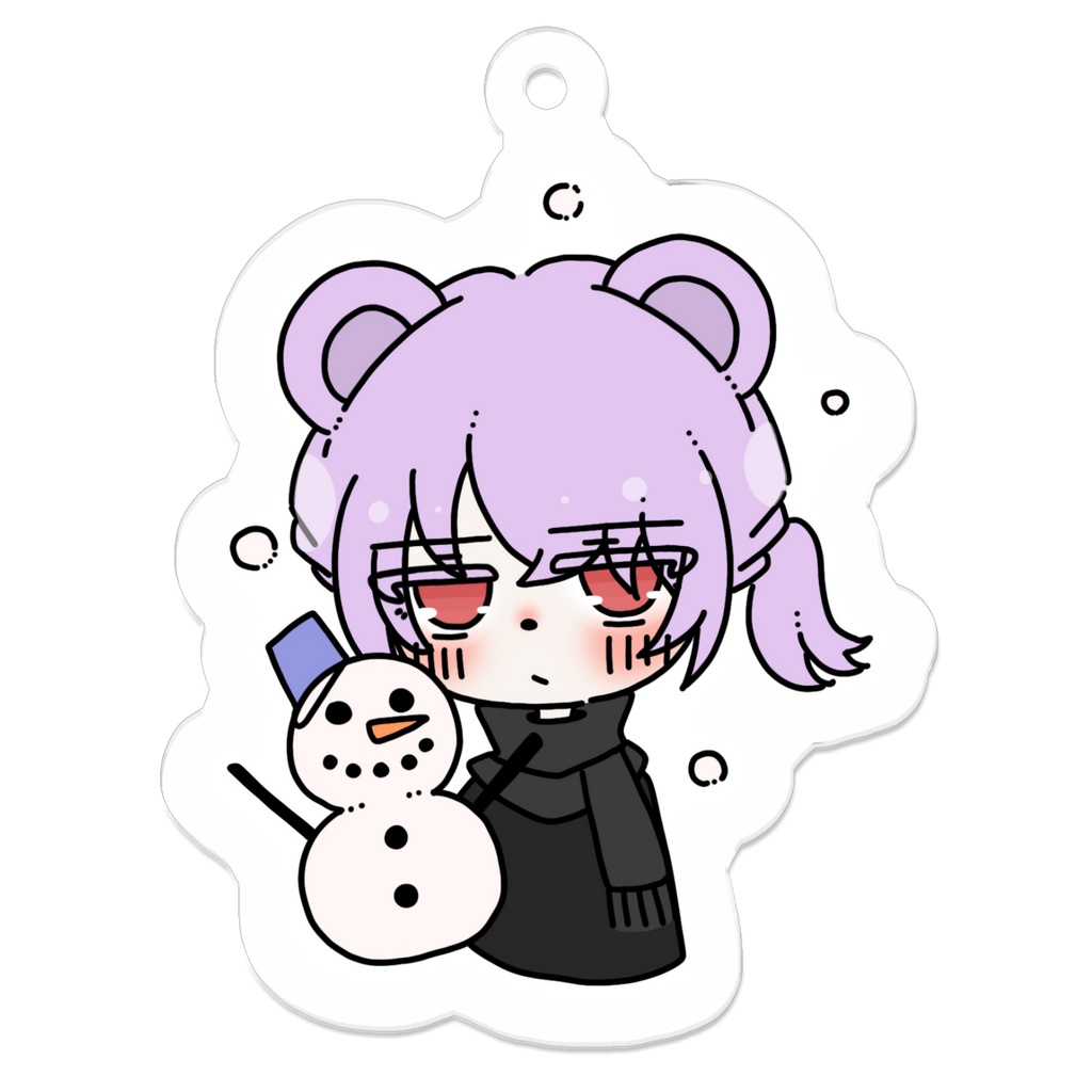 シオン 雪 - アクリルキーホルダー