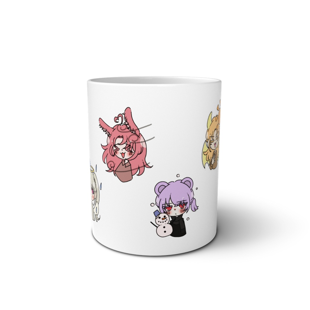 Hungry Demon and Friends お天気シリーズ - マグカップ