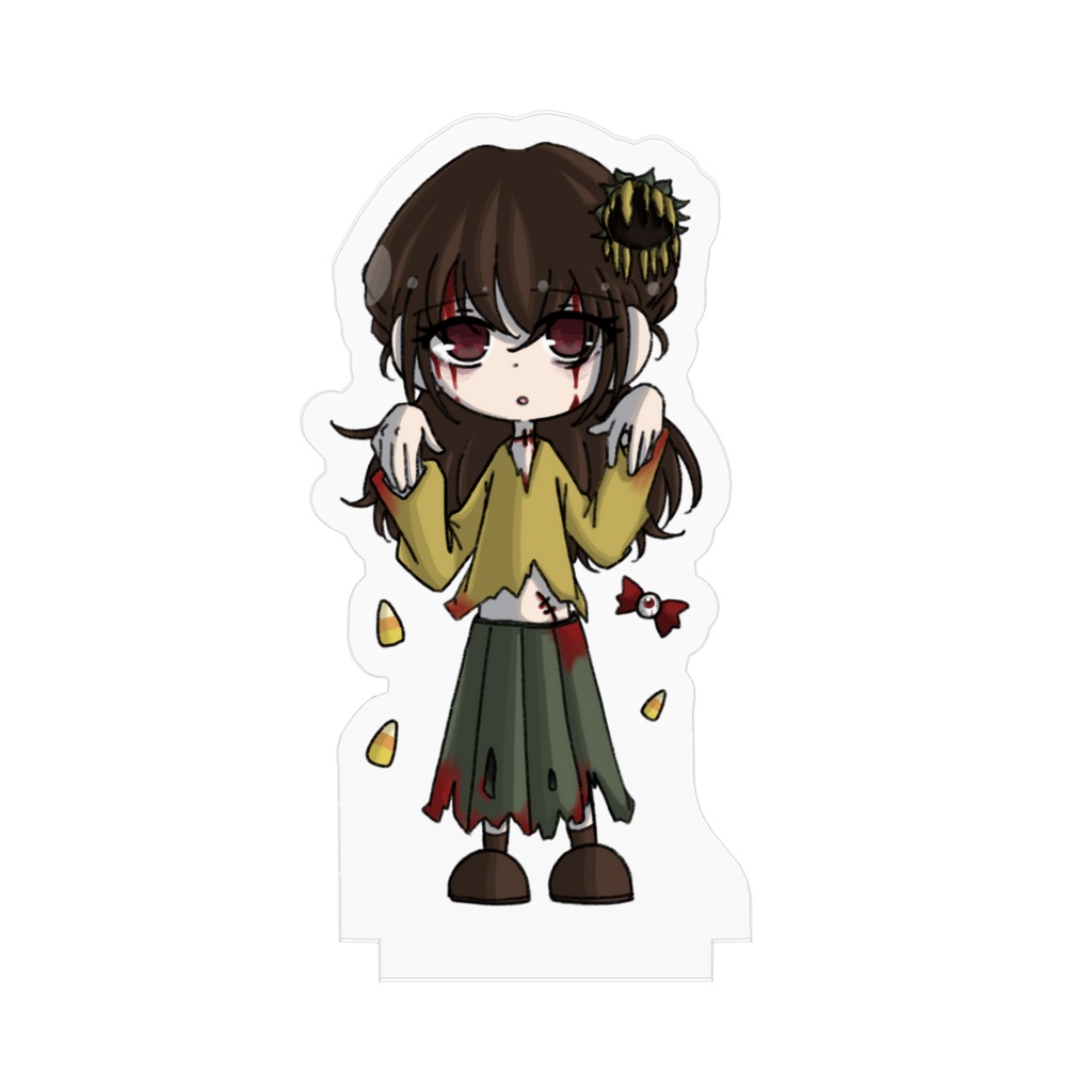 ハロウィングッズ - ひまわり (ゾンビ) - アクスタ