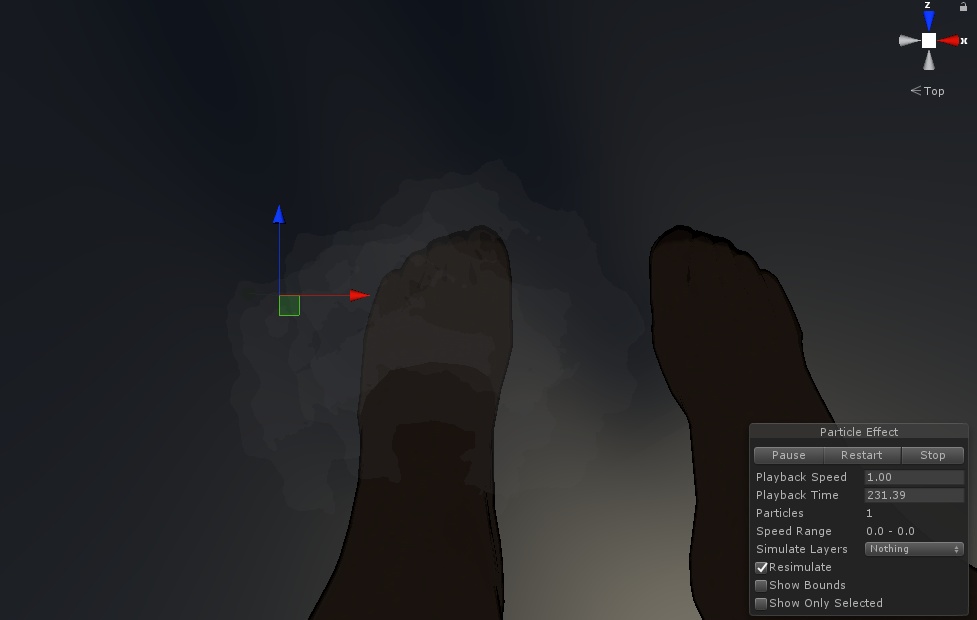 「むわぁ~」っと臭いパーティクル Ver1.0 ※脇・足用