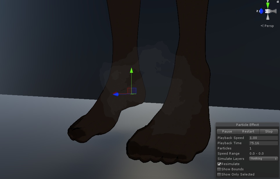 「むわぁ~」っと臭いパーティクル Ver1.0 ※脇・足用