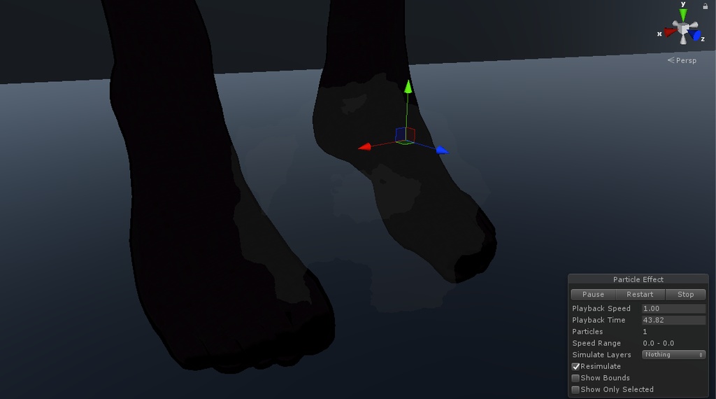 「むわぁ~」っと臭いパーティクル Ver1.0 ※脇・足用