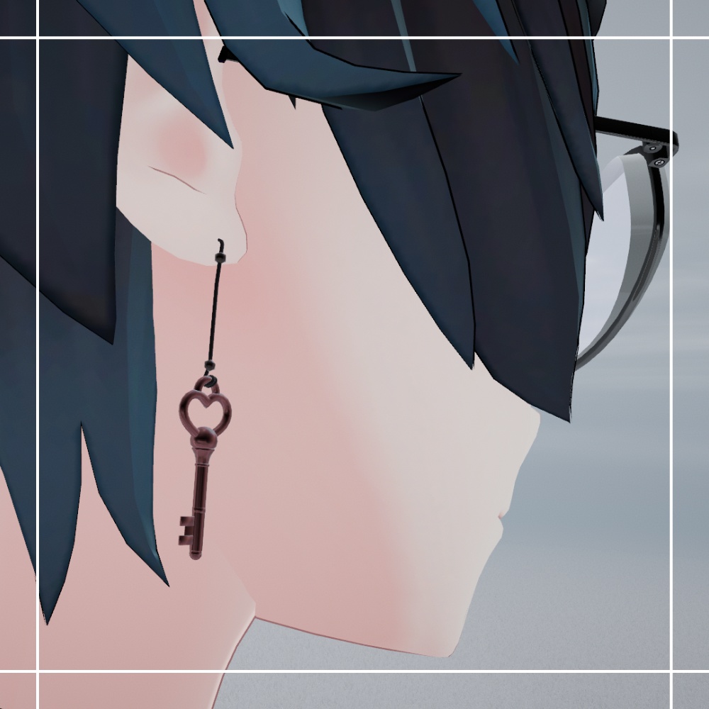 【解説】鍵ピアス2種セット