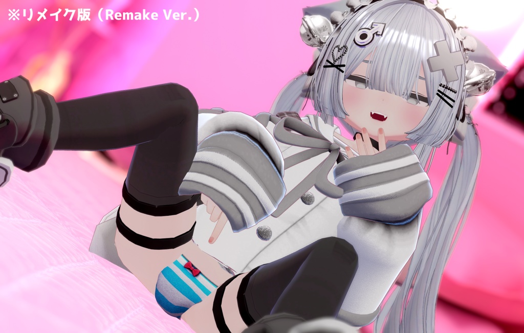 【無料】おとこの娘ぱんつ (こまどアバター対応)