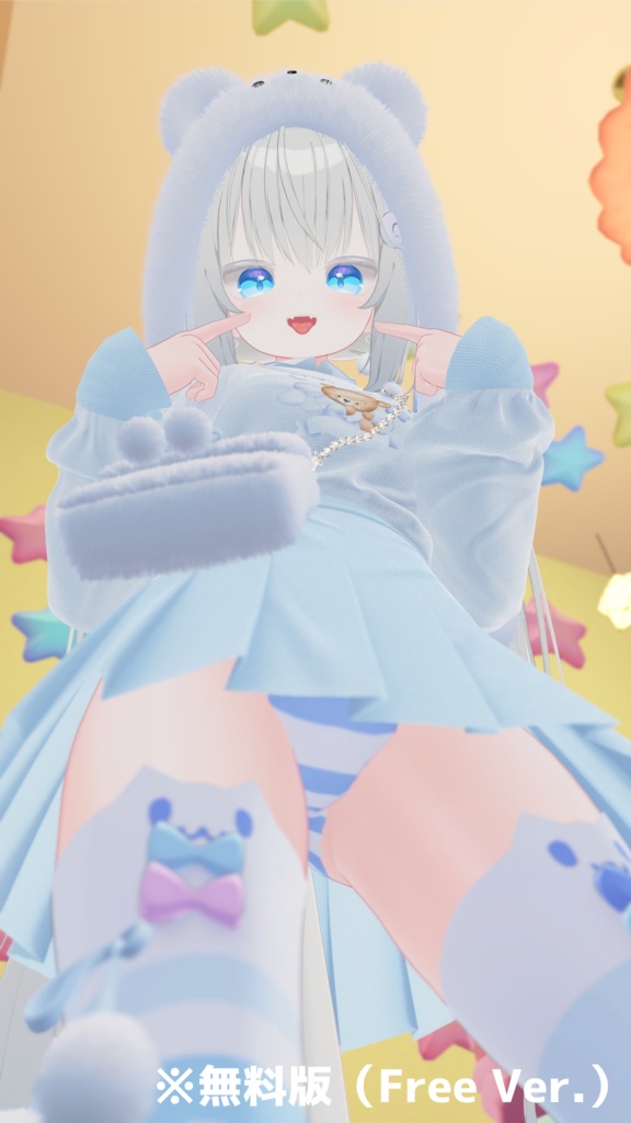 【無料】おとこの娘ぱんつ (こまどアバター対応)