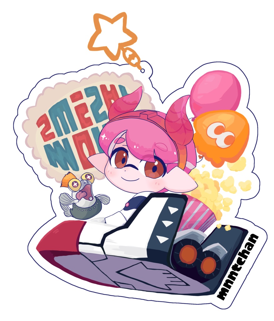 スメシ🚀モノくんアクキー