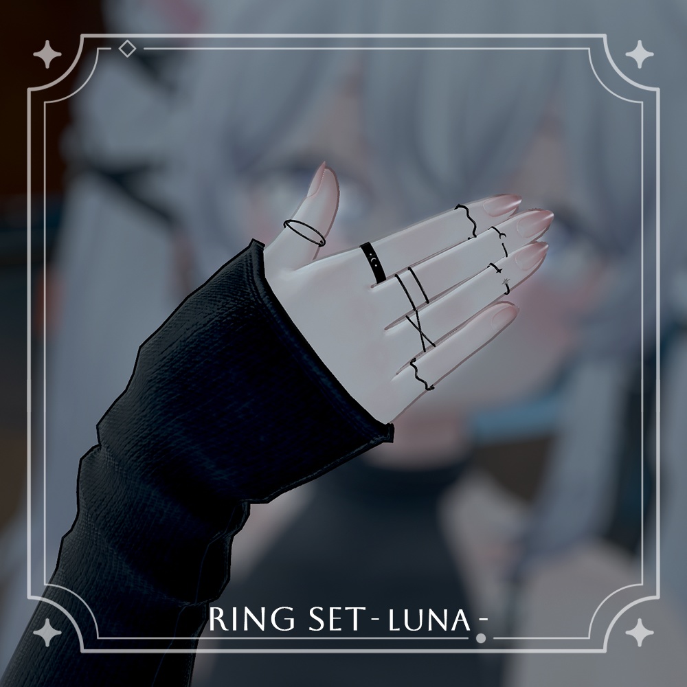 ring set – Luna –