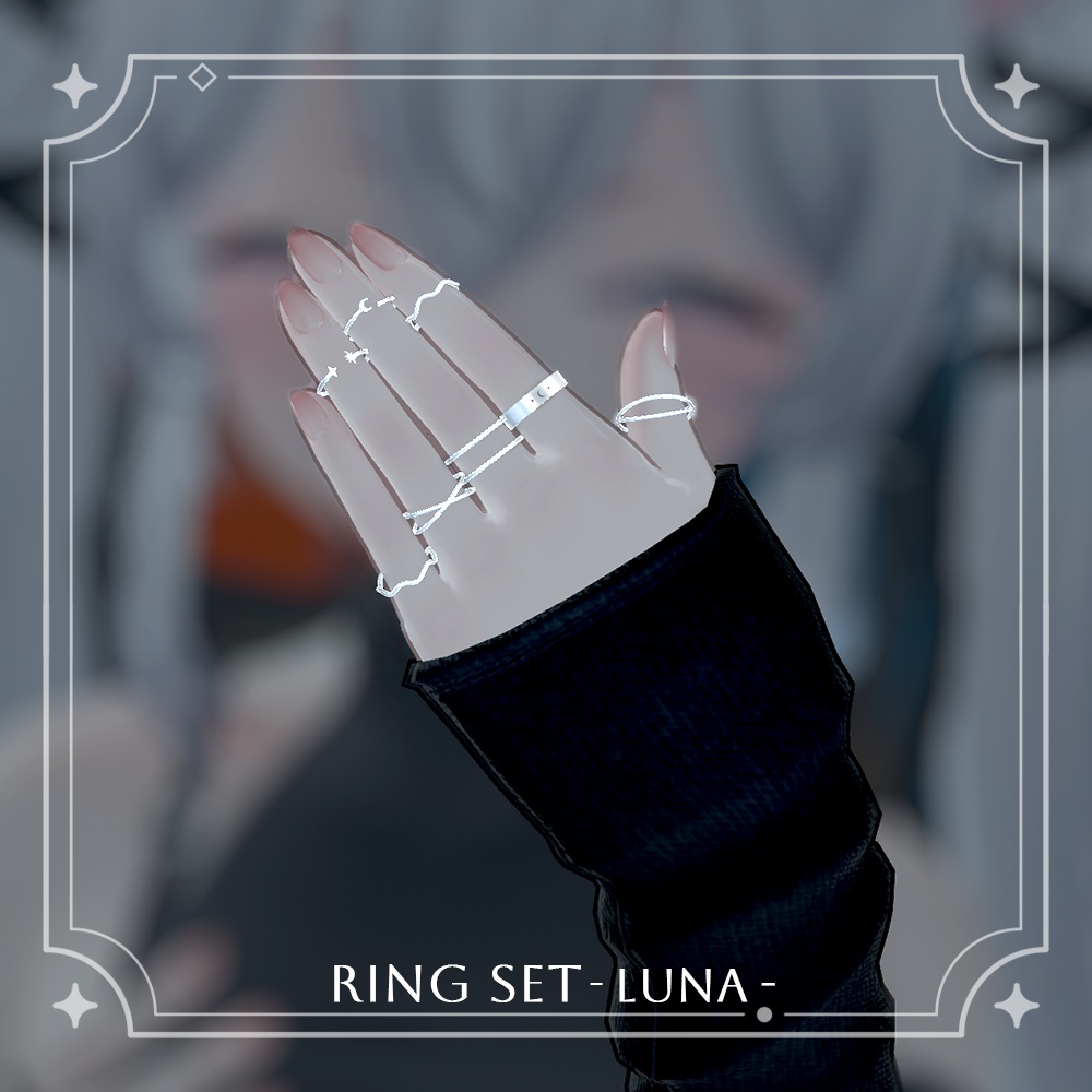 ring set – Luna –