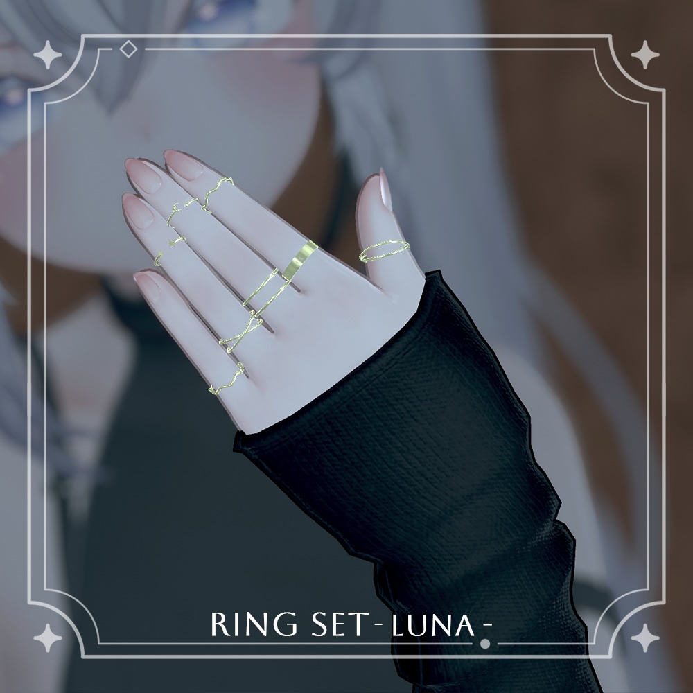 ring set – Luna –