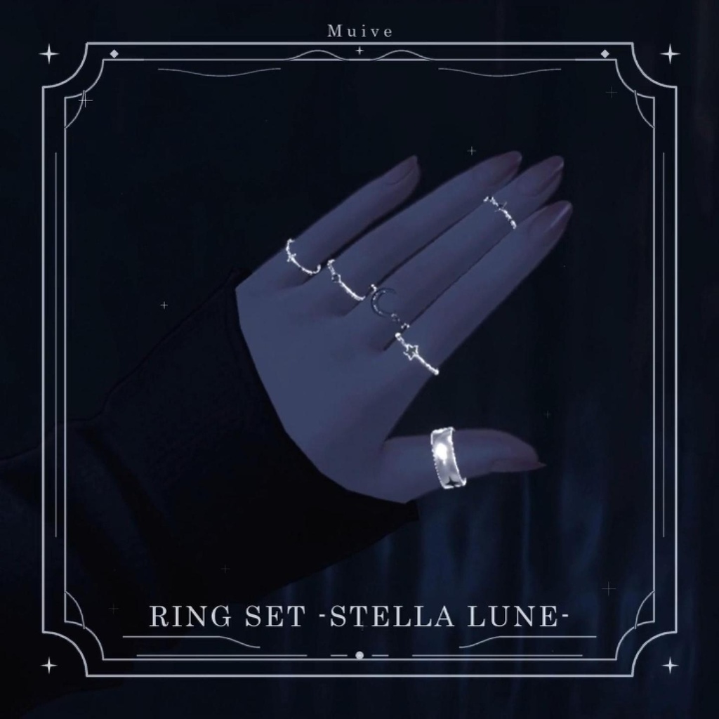 ring set -STELLA LUNE- 【8色入り】