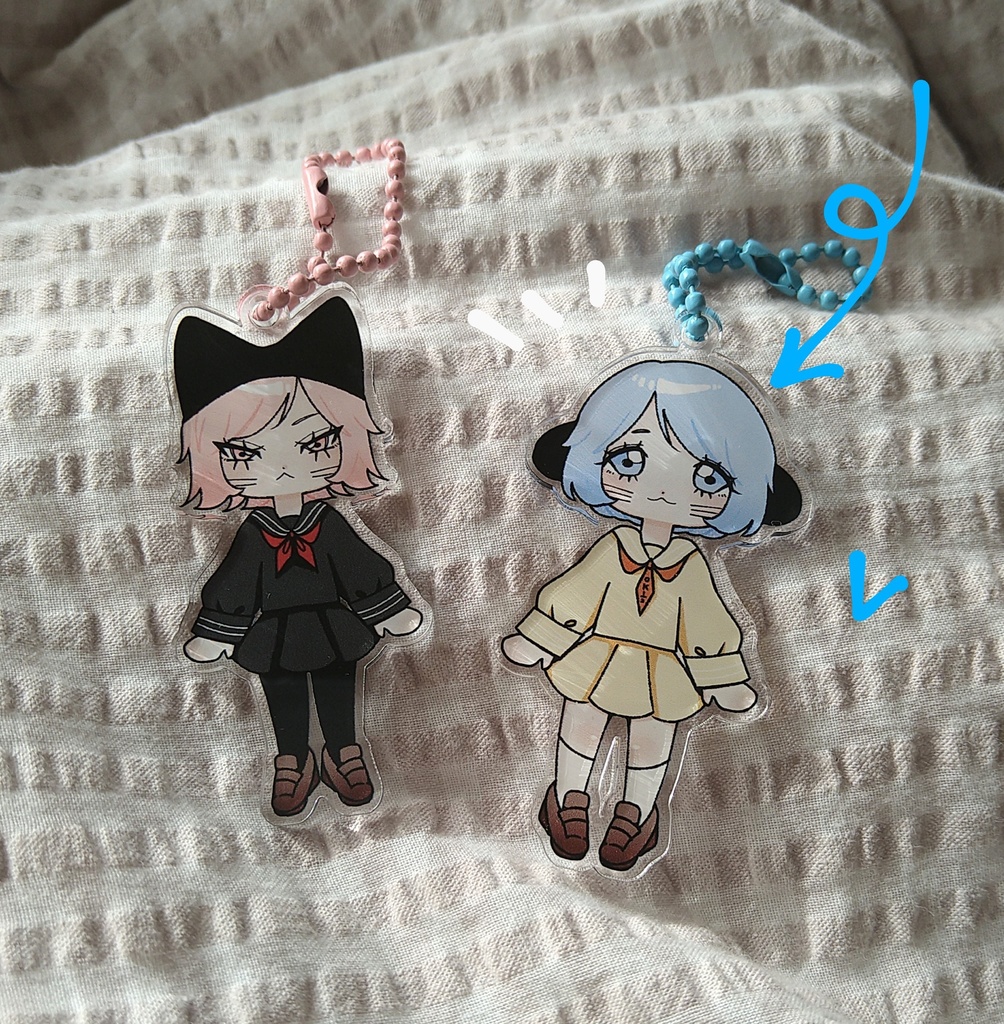にょたﾆｪﾆｮアクキー　ニョン💙