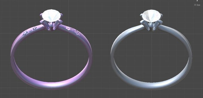 【UV展開不要】いちのみやジェムシェーダー Ver.1.3【超簡単宝石シェーダー】