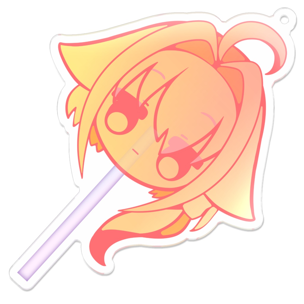 棒付き飴風(全3種)由縁のアクリルキーホルダー