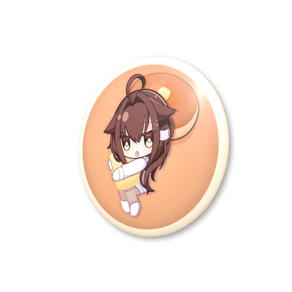 由縁のくつろぎ缶バッジ