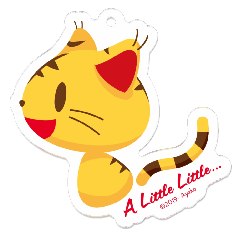 アクリルキーホルダー おでかけ