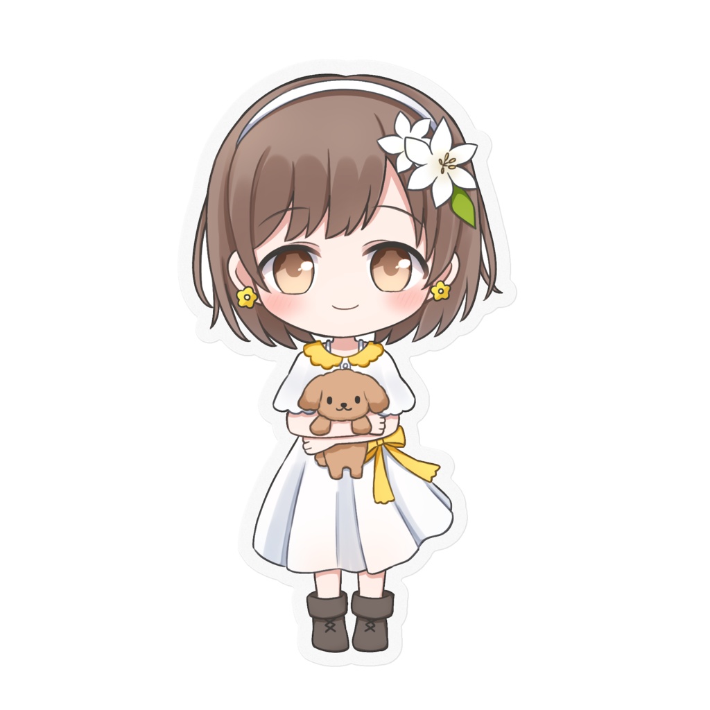 ちびmogステッカー