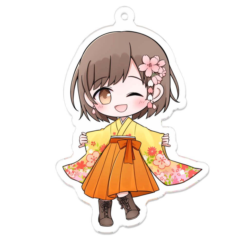 🧡3周年＆お誕生日W記念日キーホルダー🧡