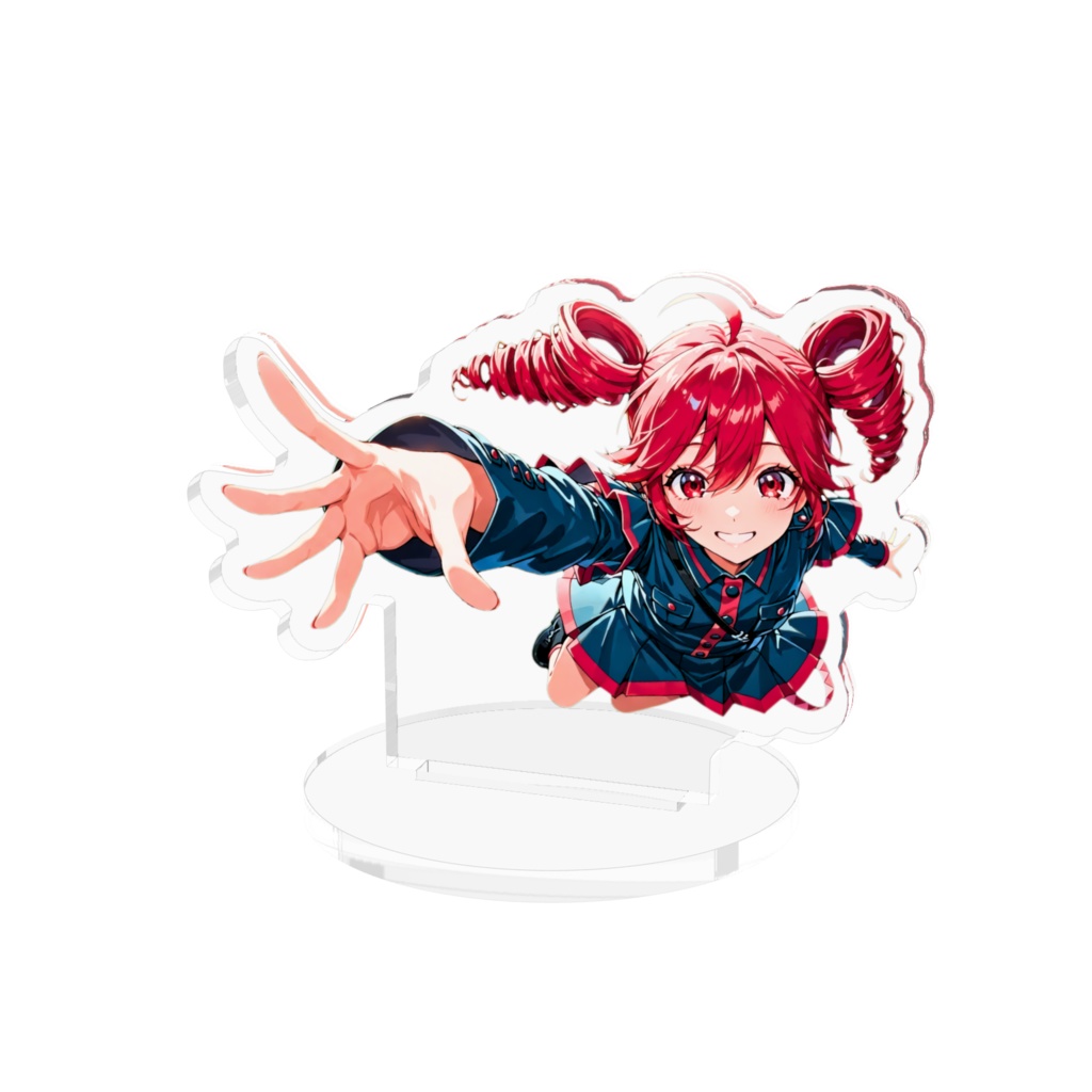 【二次創作】重音テト アクリルスタンド（楽曲「残りの時間」より）