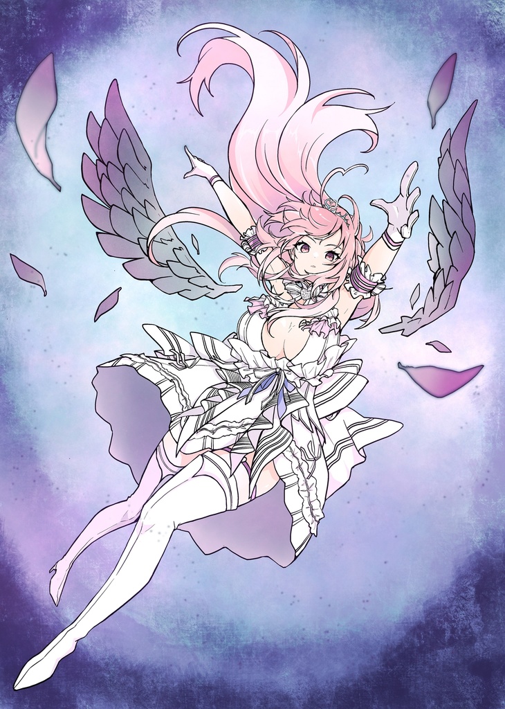 天使降臨/堕天 アクリルキーホルダー