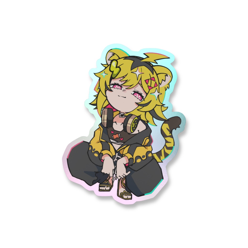 うるとらばんちょーオーロラスマホステッカー