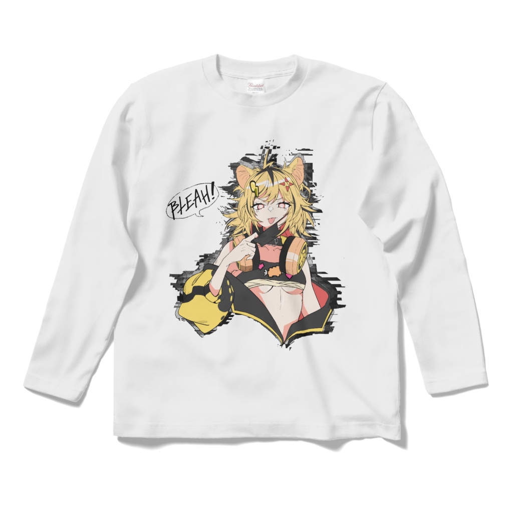 うる虎がーるロンT(あっかんべーVer)