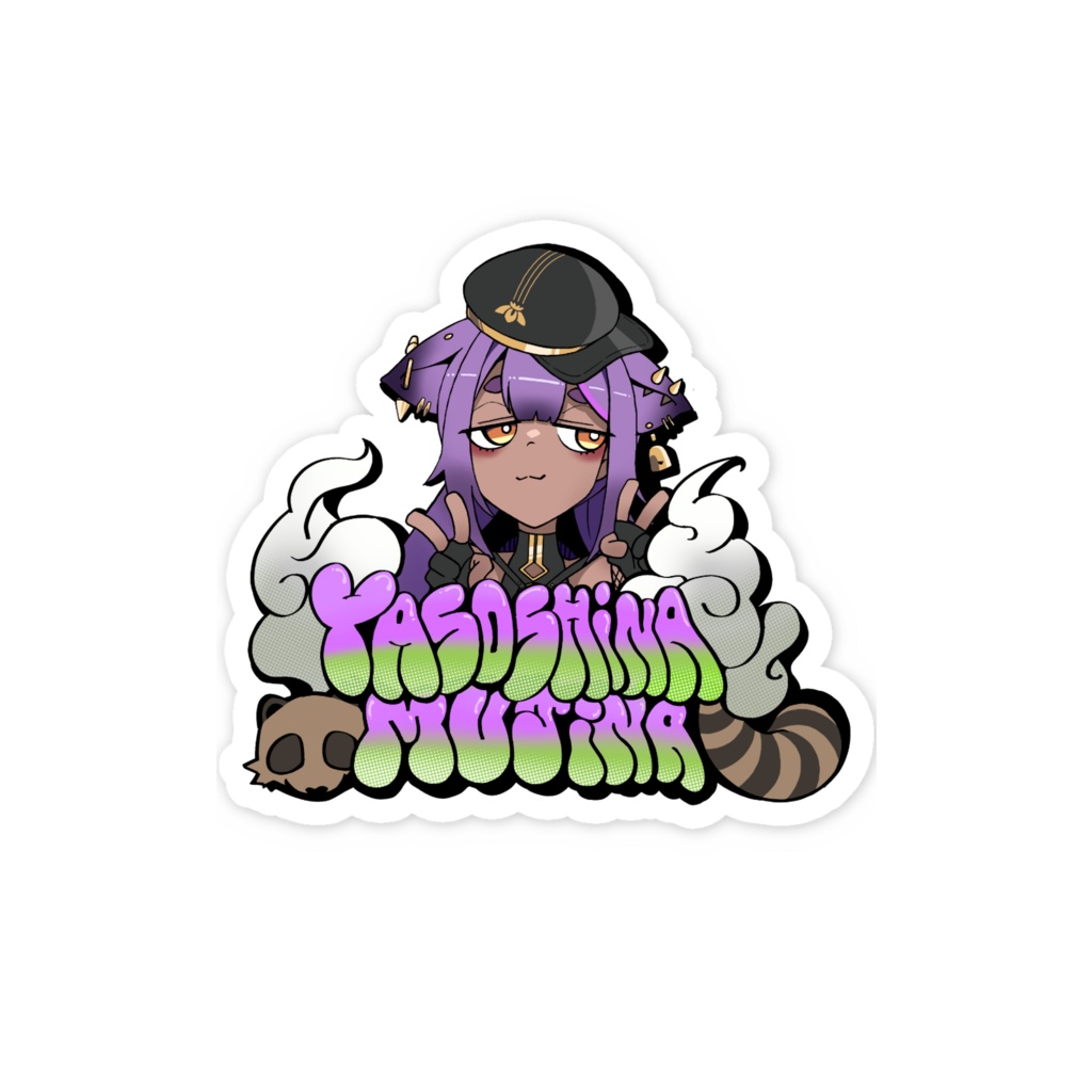 YASOSHINAスマホステッカー