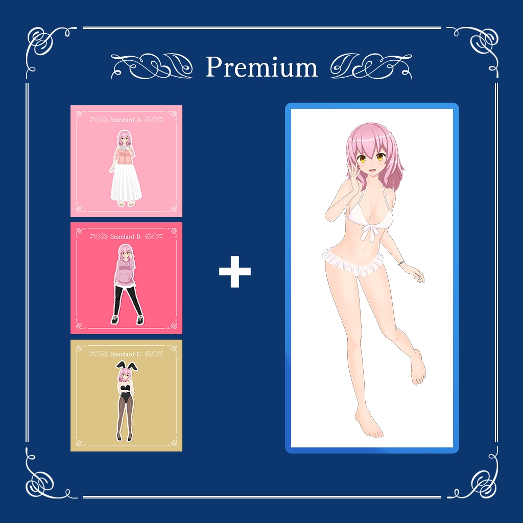 【パーフェクトシンク対応】オリジナル3Dモデル『Amaneさん』