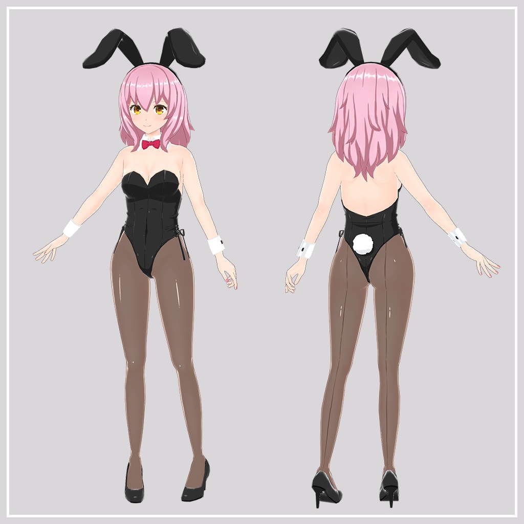 【パーフェクトシンク対応】オリジナル3Dモデル『Amaneさん』