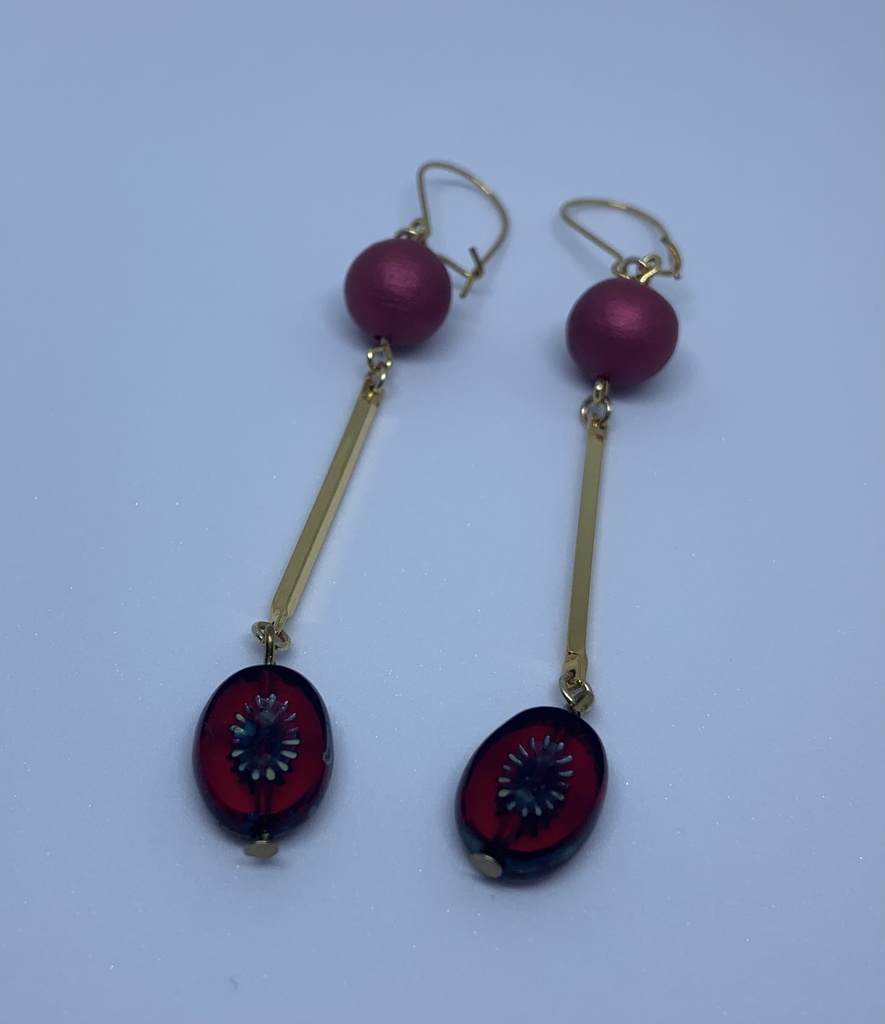 ハンドメイドピアス