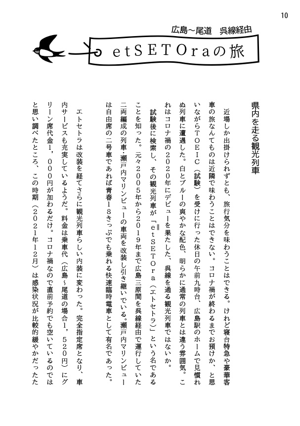 BRANCH_HIROSHIMA vol.3 移動手段が旅になる